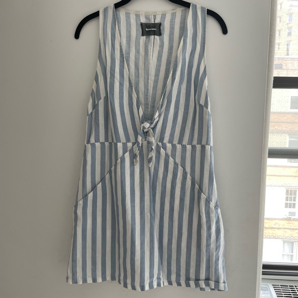 Reformation striped dress